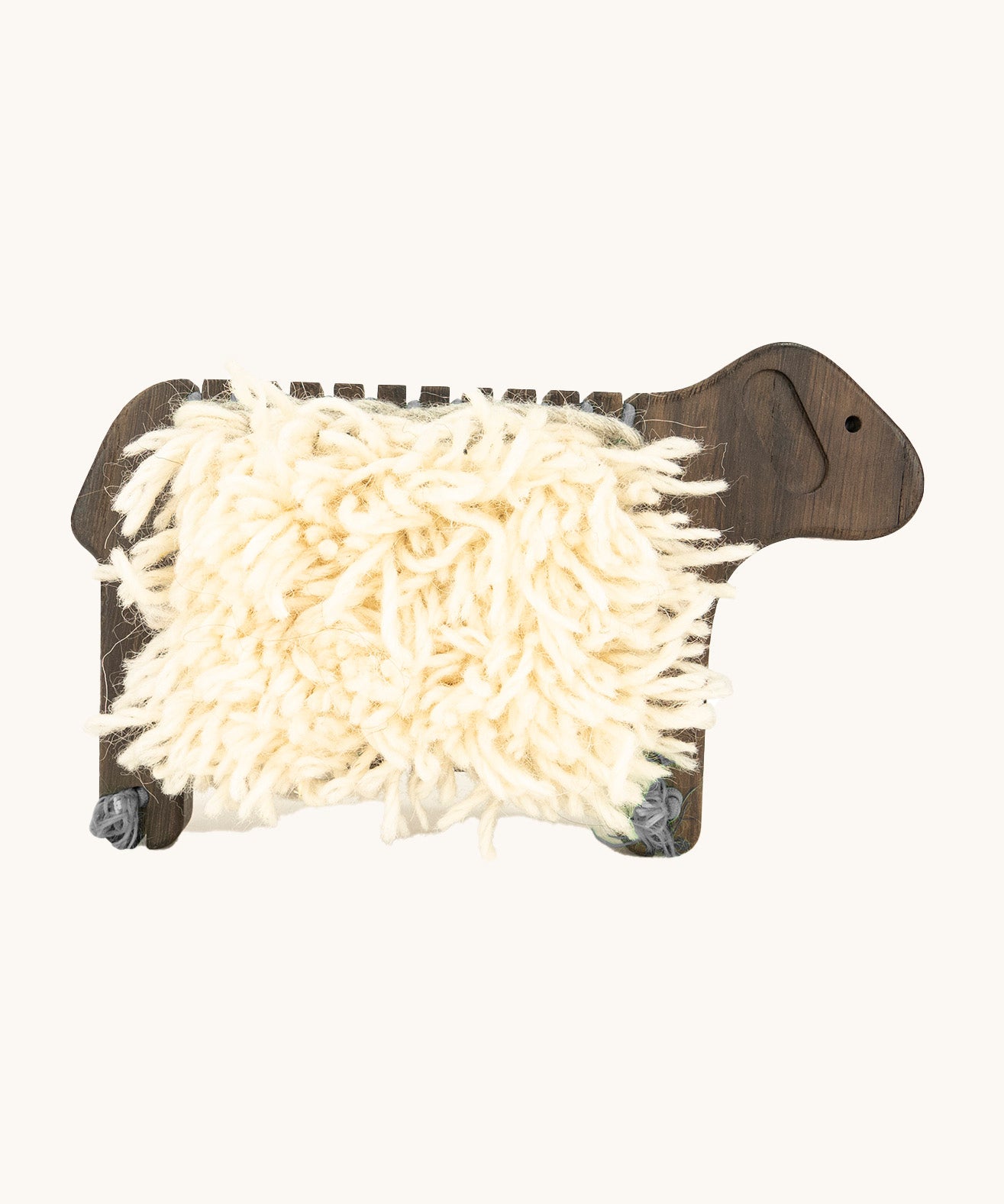 Bajo weaving sheep loom kit available at Babipur, made from black oak