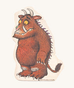 A lovely Gruffalo illustration from the Bajo Gruffalo Character Puzzle pieces, on a cream background