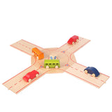 Beck Wooden Roundabout Junction