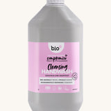 A 5L bottle of the Bio-D hand wash in gernanium and grapefruit available at Babipur. 
