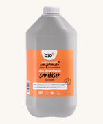 A 5L bottle of Bio-D all purpose sanitiser refill in mandarin available at Babipur.