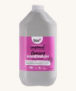 A 5L bottle of the Bio-D cleansing hand wash in plum and mulberry available at Babipur. 
