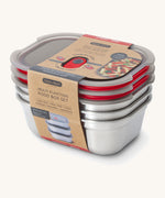 Black + Blum microwave safe, leakproof stainless steel medium lunchbox set available  at Babipur.