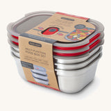 Black + Blum microwave safe, leakproof stainless steel small lunchbox set available  at Babipur.