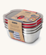 Black + Blum microwave safe, leakproof stainless steel small lunchbox set available  at Babipur.
