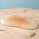 Bumbu handmade and hand painted wooden sandy island piece available at Babipur. A sand coloured piece ideal for a ocean, beach or desert playscene.