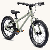 Early Rider Sage Green Belter 16 inch wheel children's bike shown on a plain background