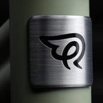 The Early Rider logo on the front of the Early Rider Big Foot Balance Bike - Sage Green
