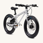 Early Rider Seeker X16 16" Bike - Brushed Aluminium, on a plain background