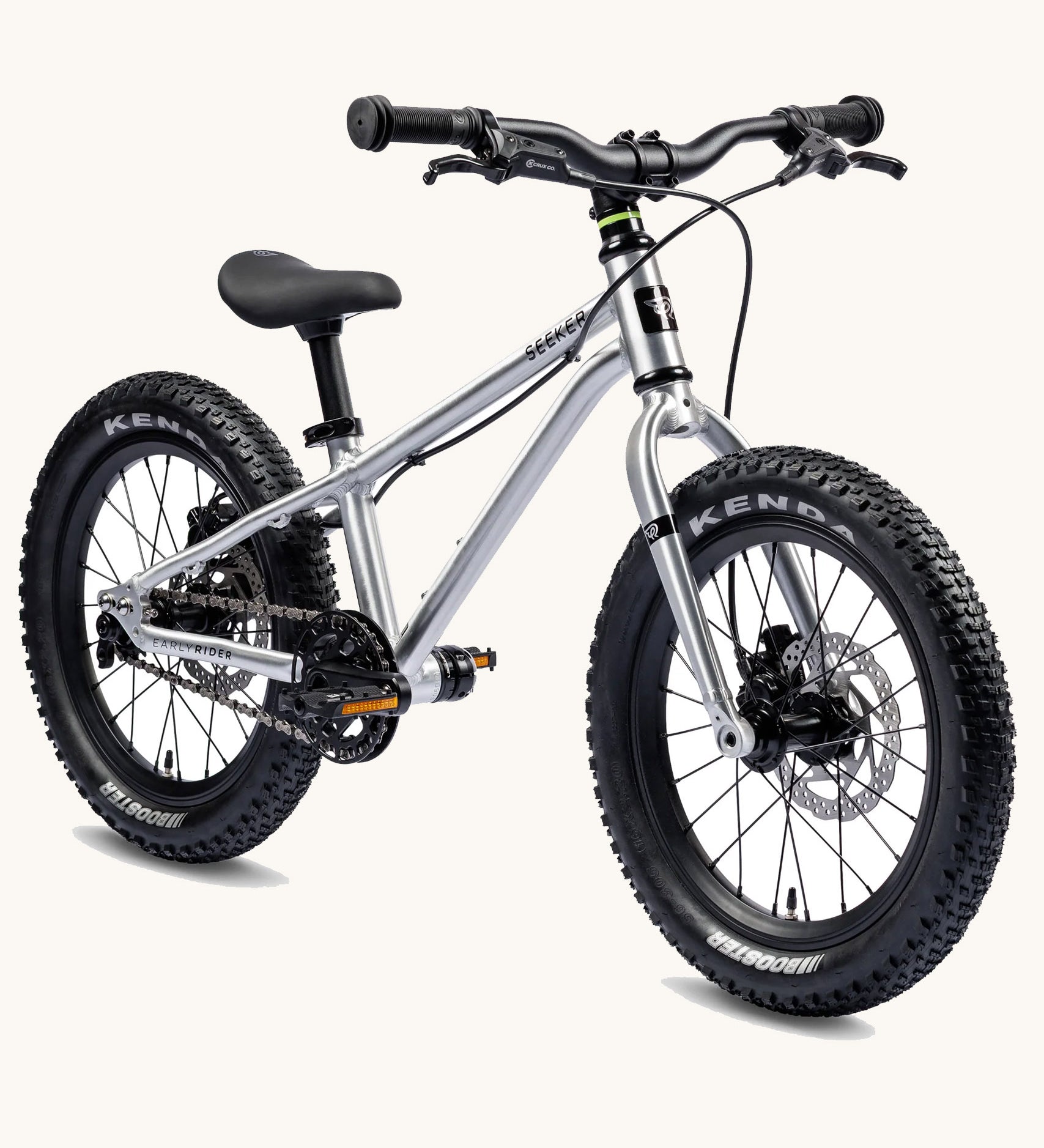 Early Rider Seeker 16 Inch wheel children's bike on a plain background