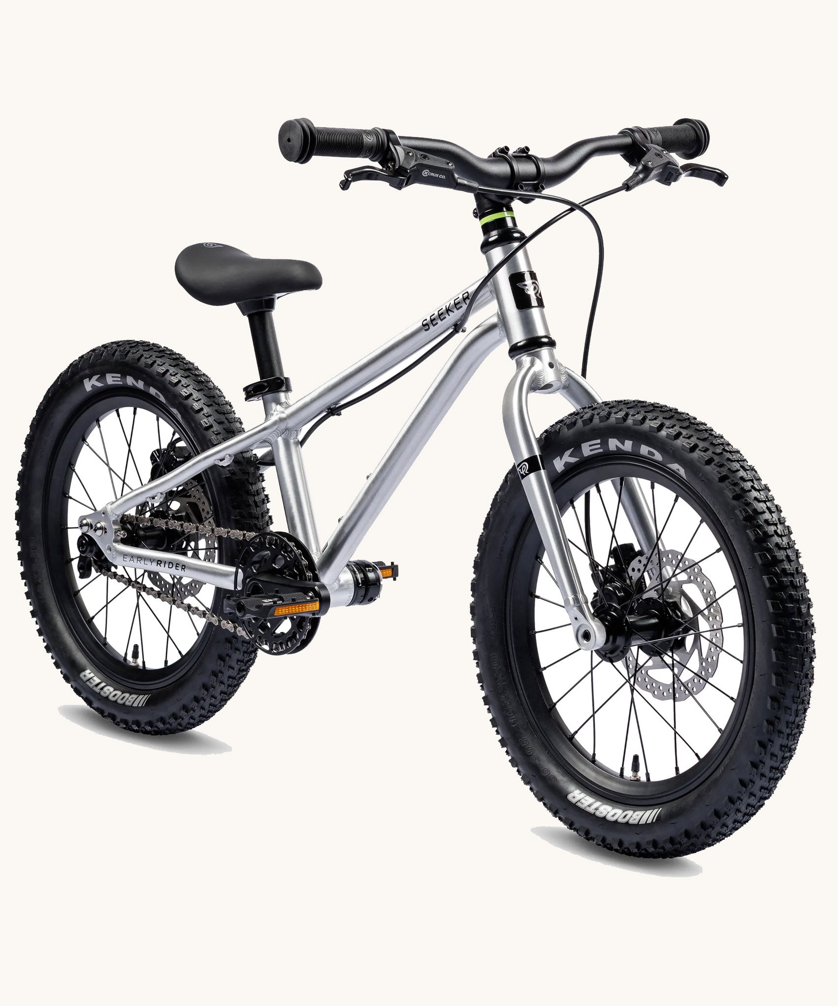 Early Rider Seeker 16 Inch wheel children's bike on a plain background