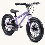 Early Rider Violet Haze Seeker 14 Inch wheel size children's mountain bike on a plain background
