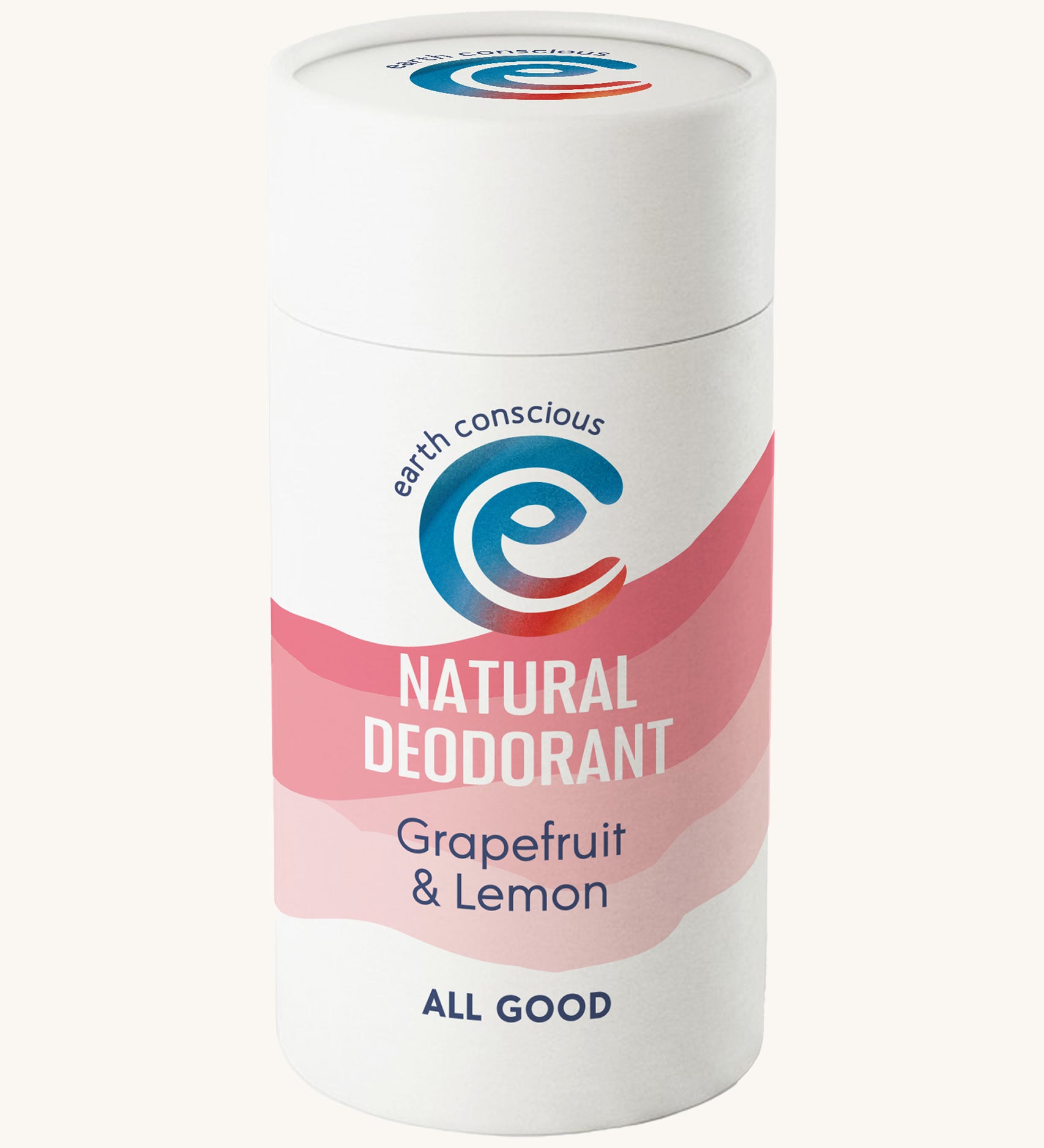 Earth Conscious grapefruit and lemon solid deodorant sick in 90g available at Babipur.