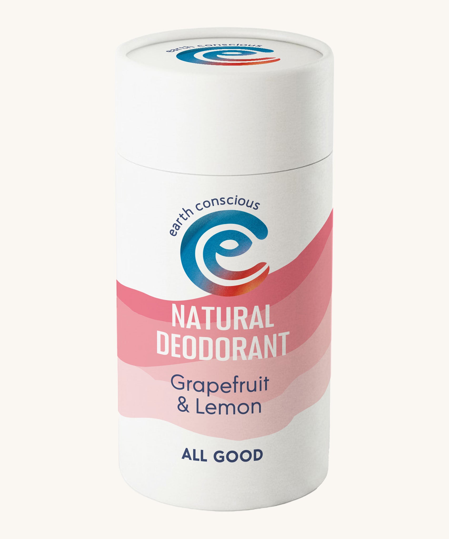 Earth Conscious grapefruit and lemon solid deodorant sick in 90g available at Babipur.