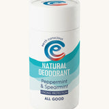 Earth Conscious peppermint and spearmint solid deodorant sick in 90g available at Babipur.