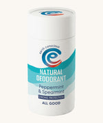 Earth Conscious peppermint and spearmint solid deodorant sick in 90g available at Babipur.