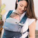 The back of the Ergobaby Baby Carrier insert in Grey
