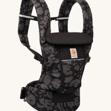 Ergobaby Adapt  SoftFlex™ Mesh Baby Carrier in Onyx Bloom. Side view. 