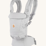 Ergobaby Adapt  SoftTouch™  Cotton Baby Carrier in Pearl Grey