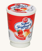 Erzi Wooden Cream Yogurt. A delicious looking pot of pretend yogurt, which would pair well with some Erzi fruit or an Erzi pastry for breakfast!