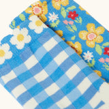 Frugi Frill Socks 2 Pack - Picnic