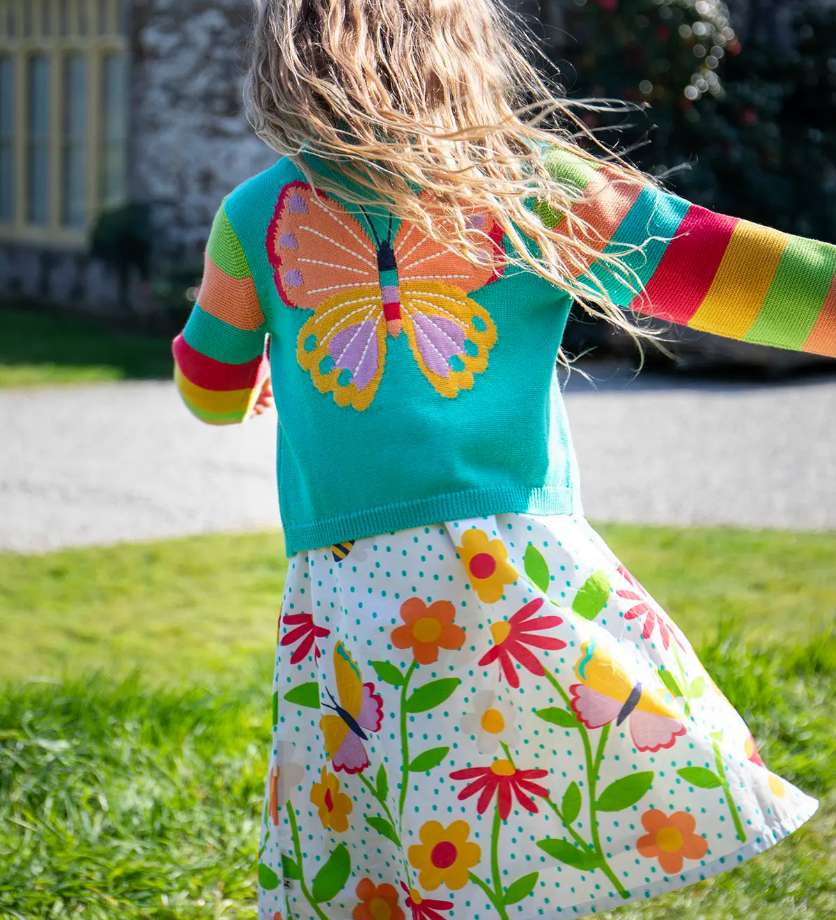 Frugi Myra Twirly Dress | GOTS Organic Cotton Kids Dress Babipur Frugi Myra Twirly Dress | GOTS Organic Cotton Kids Dress Babipur