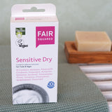 Fair Squared Fairtrade Sensitive Dry Condoms x 10, vegan, available to buy at Babipur.