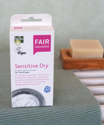 Fair Squared Fairtrade Sensitive Dry Condoms x 10, vegan, available to buy at Babipur.
