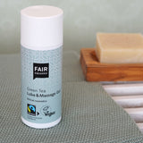 Fair Squared Fairtrade Green Tea Lube & Massage Gel - 150ml, vegan and cruelty free, buy now at Babipur.