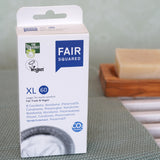 Fair Squared Fairtrade XL Condoms x 8, vegan, for sale at Babipur.