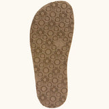 Brown rubber grippy sole for the Froddo barefoot kids natural leather sandal 
