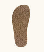 Brown rubber grippy sole for the Froddo barefoot kids natural leather sandal 