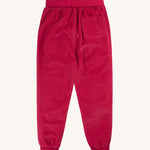 The back of the Frugi Carrot Cord Pull Ups - Lingonberry, showing the back pocket