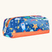 Frugi explore the stars pencil case. A kids back to school blue pencil case with a playful outer space design