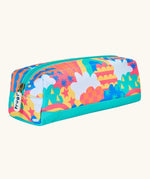 Frugi fun frenzy the stars pencil case. A kids back to school pencil case with bright playful pattern design