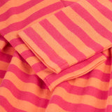 Frugi Marissa Dress - Cantaloupe Stripe/Flowers