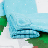 Frugi Elwood Knitted Jumper - Blue/Polar Bear