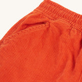 Pantalon jupe-culotte en velours côtelé Frugi Eleanor - Bonfire
