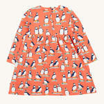 The back of the Frugi Dee Dress - Puffin Pals