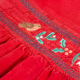 Frugi Leonora Dress - True Red/Robin