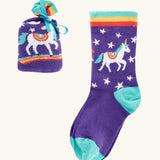 Frugi Cosmic Unicorn Super Socks In A Bag