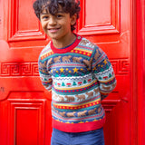 Frugi Forest Fairisle Christmas Jumper