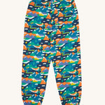 Frugi Malpas Joggers - Navy Alpine Adventures, with a fun alpine mountain print