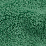 A close up of the ted fleece detail on the holly green Frugi pull ups available at Babipur. 