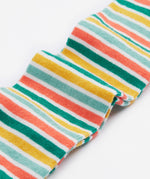 Frugi norah tights farm life stripe detail