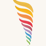 Grimms wooden harmony mobile available at Babipur. This mobile features 10 wooden wing shaped like pieces threaded through a piece of string