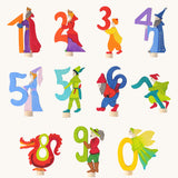 Numéros de fées décoratifs de Grimm