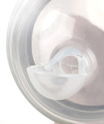 The flow section of the Generation 3 Silicone Bottle Feeding Spoon Head is in a cross, to allow food to flow easily from bottle to spoon