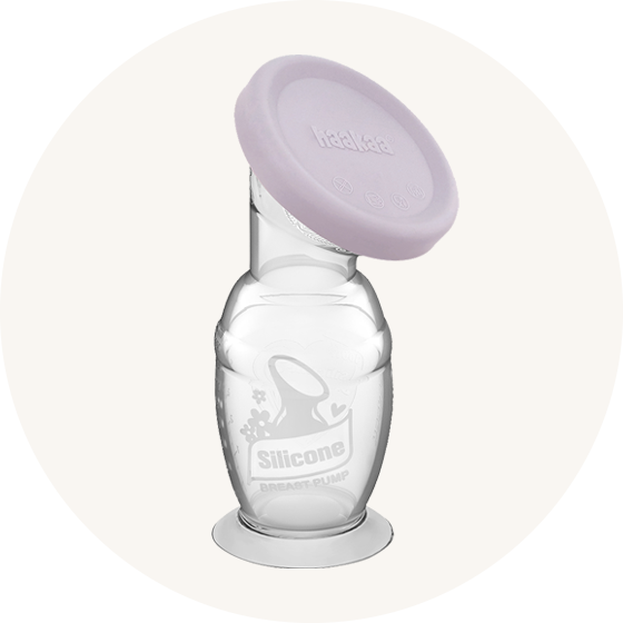 Haakaa Gen 2 breast pump on cream background to represent Haakaa Gen 2 breast pumps at Babipur.
