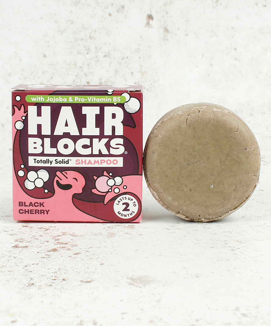 Black Cherry Hair Blocks Solid Shampoo Bar